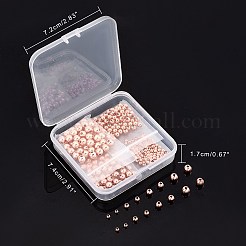 Spacer бисер латунные&nbsp;KK-AR0001-90RG