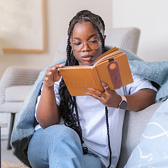 4 шт. 4-цветный чехол из искусственной кожи для ручки&nbsp;AJEW-FH0006-39