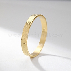 201 простой браслет из нержавеющей стали&nbsp;QM1535-2