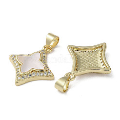 Латунные микро проложить кубического циркония подвески&nbsp;KK-G485-05G