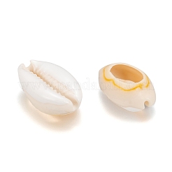 Perle di conchiglia di ciprea&nbsp;SHEL-S274-54