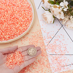 100 г пластиковых трубчатых бусин&nbsp;KY-HY0001-15C