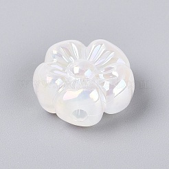 Placage uv perles acryliques opaques&nbsp;OACR-N161-08
