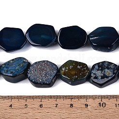 Chapelets de perle en agate naturelle teinte&nbsp;G-Q606-23E-02