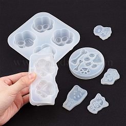 Kits de moules en silicone pour animaux de compagnie&nbsp;DIY-OC0003-26