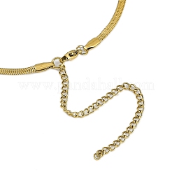 Collane con catena a maglie quadrate con ciondolo a forma di nodo dei desideri a forma di cuore della trinità in acciaio inossidabile 201&nbsp;NJEW-M010-01G