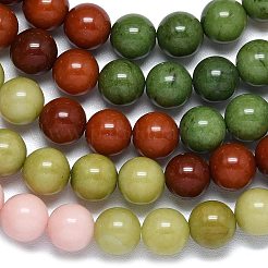 Натуральный Malaysia нефритовые бусы пряди&nbsp;G-B165-C07-10mm