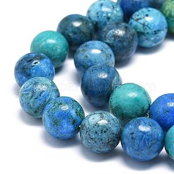 Perline Chrysocolla naturale fili&nbsp;G-O201A-01D