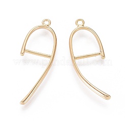 Латунные подвески&nbsp;LS-KK-G366-03G