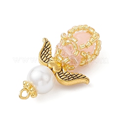 Подвески из стеклянных бусин и стеклянных бусин ручной работы&nbsp;PALLOY-MZ00963-02