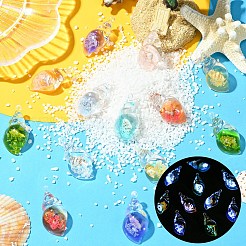 30шт светящиеся подвески из прозрачной смолы&nbsp;RESI-YW0004-64