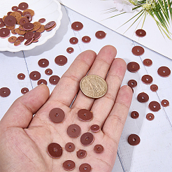 100 шт. 4 стиля шайб из искусственной кожи&nbsp;FIND-CL0001-13