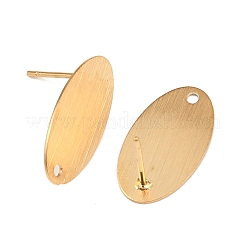 Фурнитура для сережек-гвоздиков из нержавеющей стали 316&nbsp;STAS-D389-01G