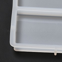 Diy силиконовые прямоугольные Молды для подвесных значков&nbsp;LS-DIY-G079-17