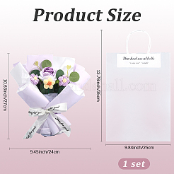 1 набор букетов из искусственных цветов из полиэстера&nbsp;AJEW-SC0031-25B