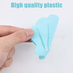 5 busta di adesivi antiscivolo in gomma a forma di conchiglia per vasca da bagno&nbsp;AJEW-GL0001-70