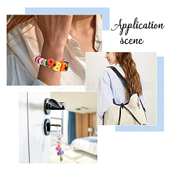 60 шт. Непрозрачные акриловые бусины&nbsp;OACR-DC0001-46