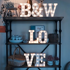 Ornements de lettres en bois&nbsp;WOOD-GF0001-15-14
