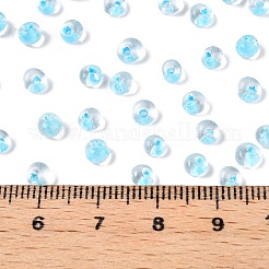 6/0 Innenfarbe transparente Glasperlen&nbsp;X1-SEED-T007-07E