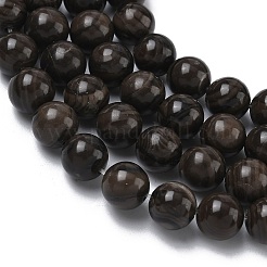 Натуральное дерево каменным кружевом бисер нитей&nbsp;G-K365-F03-8mm