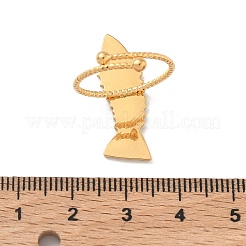Anillos abiertos ajustables de acero inoxidable 304&nbsp;RJEW-D343-01G