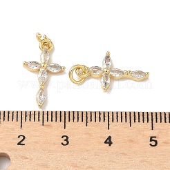 Латунные микро проложить кубического циркония подвески&nbsp;KK-Q068-49A-G