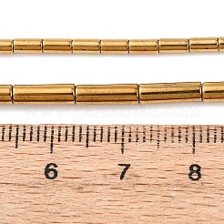 Гальванические нити из синтетических немагнитных гематитовых бусин&nbsp;G-K366-I01-01