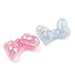 Уф-покрытие прозрачные акриловые бусины&nbsp;MACR-D024-07