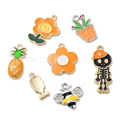 Подвески из эмали и сплава&nbsp;ENAM-MSMC001-13G