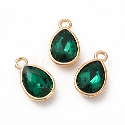 Факельные стеклянные подвески из стразы&nbsp;GLAA-I051-A13