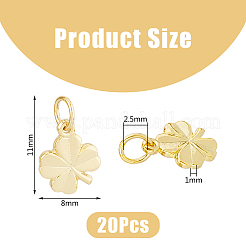 40 шт. Латунные подвески&nbsp;KK-DC0003-78