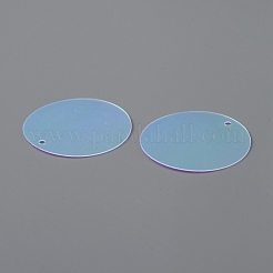 Pvc irisé paillette/sequins pendentifs&nbsp;PVC-WH0006-01E