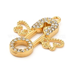 Подвески из нержавеющей стали 304 со стразами&nbsp;STAS-P385-03B-G