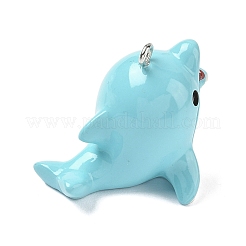 Подвески из непрозрачной смолы с морской тематикой&nbsp;RESI-P047-01C-P