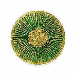 Плоские круглые силиконовые Молды с ковриком для чашек с узором на ножках&nbsp;LS-DIY-M039-02