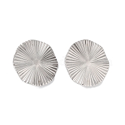 Boucles d'oreilles à tige en acier inoxydable 304 anti-ternissement&nbsp;STAS-P357-01A-P