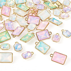 40 шт. 10 стиля стеклянных подвесок&nbsp;GLAA-TA0003-63