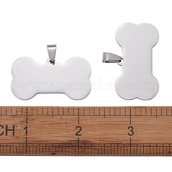 Pendentifs en acier inoxydable 304 résistant au ternissement&nbsp;STAS-I140-07B