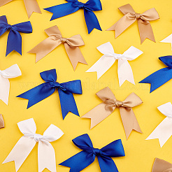 60 шт. бант из двухцветного полиэстера&nbsp;DIY-GA0006-55