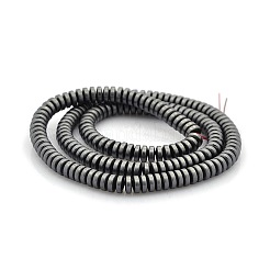 Матовый стиль гальванический немагнитный синтетический гематит жемчужные бусы пряди&nbsp;G-M079-03