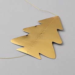 Weihnachtsbaum aus Papier&nbsp;AJEW-WH0401-84E