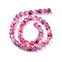 Perles de jade blanches naturelles teintes rondelles facettées&nbsp;G-D073-01F