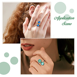 Kits de fabricación de anillos de puño diy&nbsp;DIY-HS0001-67