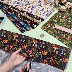 8 Stück 2 Arten Baumwollstoff&nbsp;DIY-PH0036-29A