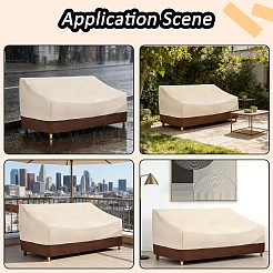 Housse de chaise d'extérieur en tissu Oxford&nbsp;AJEW-WH0481-636A