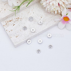 24 шт. Латунные гайки для ушей&nbsp;KK-ME0003-65P