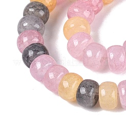 Colliers de perles de verre teintées à effet ombré&nbsp;GLAA-Q106-05A-A14