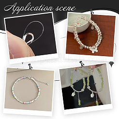 30 шт. 3 цвета 925 серебряных защитных проволоки для защиты и удержания STER-BBC0006-05A