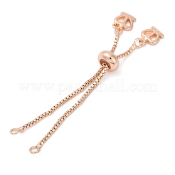 Fabrication de bracelets coulissants en laiton&nbsp;KK-F891-17RG-02