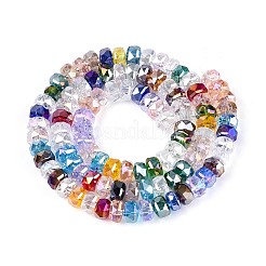 Гальванизируйте прозрачное стекло бисер нитей&nbsp;EGLA-N022-05B-C01